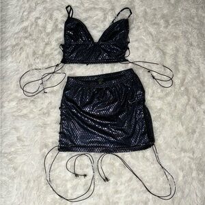 Dolls kill skirt set